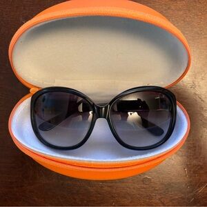 Folli Follie Womens Round Sunglasses With Case